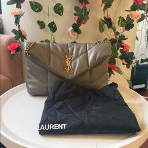 SOLD ❤️ SAINT LAURENT Lambskin Quilted
Toy Loulou Puffer